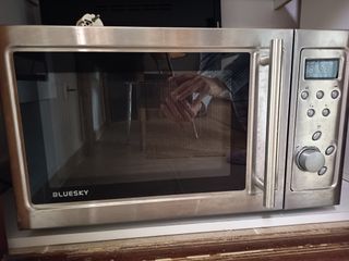 Microondas Bluesky Inox Gran Capacidad