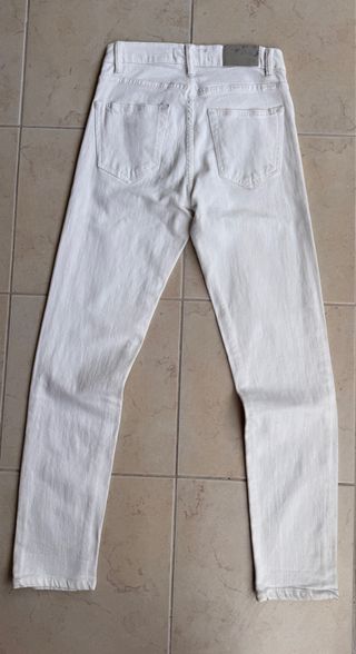 Jeans bianchi donna Zara