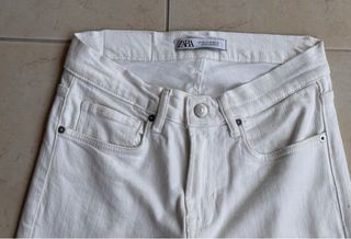 Jeans bianchi donna Zara