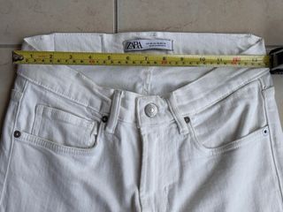 Jeans bianchi donna Zara
