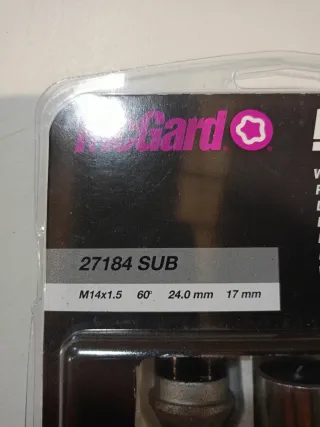 Tornillos Antirrobo McGard M14x1.5