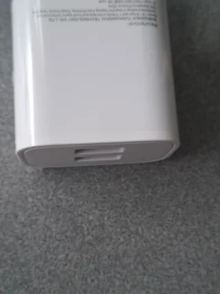Cargador 2USB 12W nuevo 7e