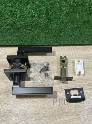 Manija de Puerta Interior en Negro VEVOR