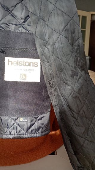 Chaqueta de cuero para moto