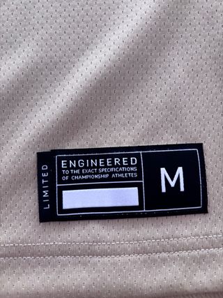 Camiseta Baloncesto Fc Barcelona Nike M Beige