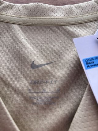 Camiseta Baloncesto Fc Barcelona Nike M Beige