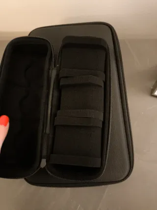 Custodia porta orologi nera
