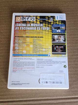 Let's Sing Wii Micrófono