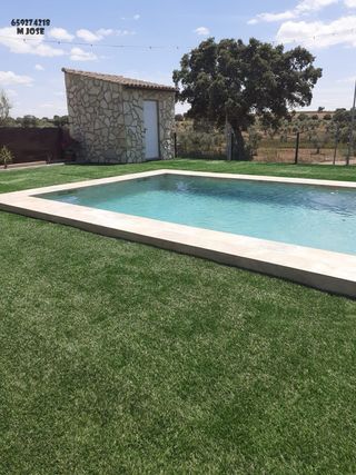 Instalación césped artificial