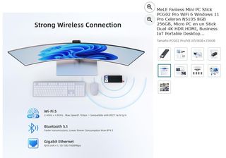 MELE PCG02 Pro Mini PC Stick Fanless