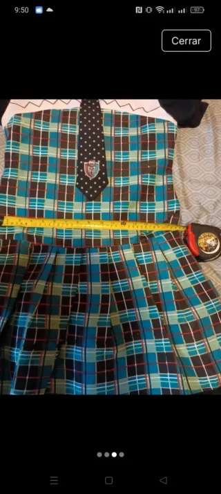 Disfraz Monster High adulto Talla M original