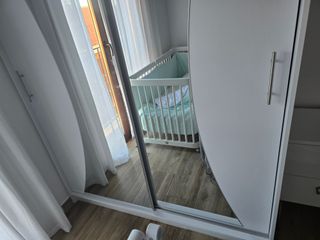 Armario corredero blanco