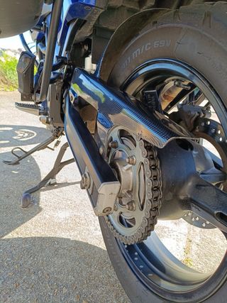Suzuki Vstrom 650 Azul