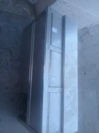 Nevera de acero inoxidable