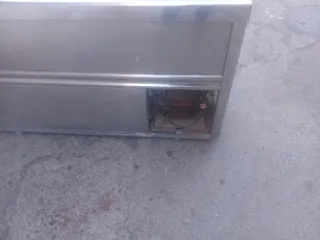 Nevera de acero inoxidable