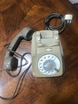 Telefono Vintage Beige/Grigio