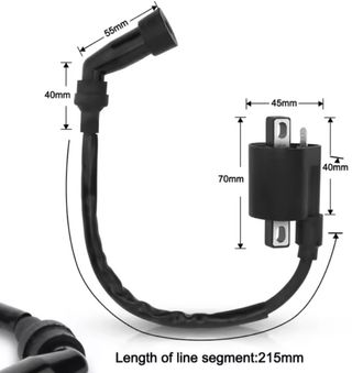 Encendido Bobina de alta Nibbi moto