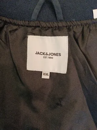 Chaqueta Bomber Jack & Jones Azul Talla XXL