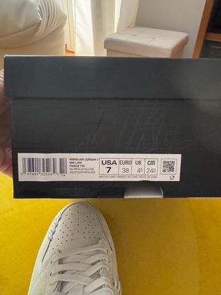Nike Jordan 1 Low Edizione Limitata Oro Bianco