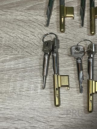 8 Pares de Llaves bloque/bloqueo Burg-Wächter