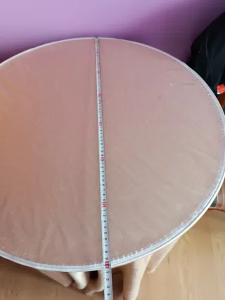 Mesa camilla redonda