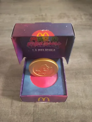 Moneda Mario Galaxy La Película McDonald's