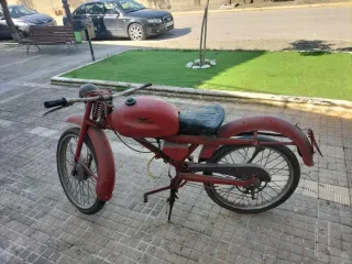 Chasis Moto Guzzi Rojo