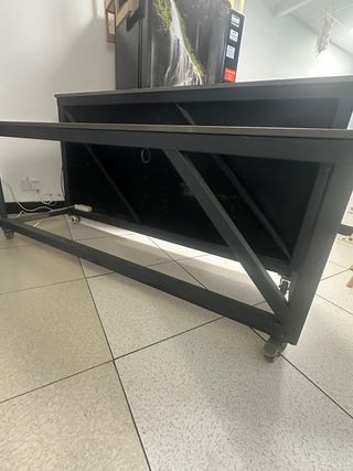 Mueble recepción/banco trabajo metal