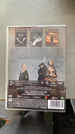 Black Sails Temporadas 1-3 DVD