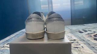 Golden Goose super-star Blancas y Plateadas