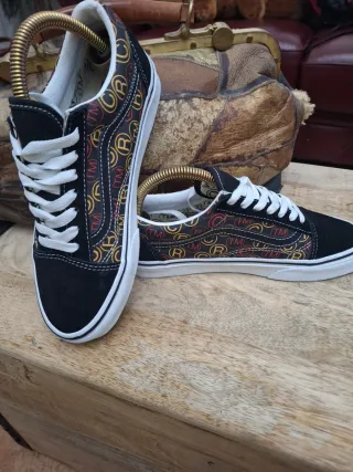 Vans Old Skool Scarpe Uomo Nero Multicolor