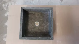 Pica de mármol cuadrada