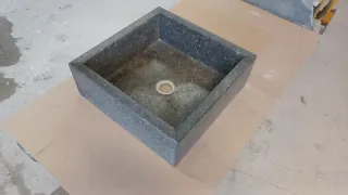 Pica de mármol cuadrada