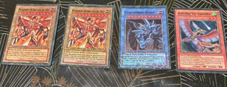 Lote Cartas Yu-Gi-Oh! Clásicas (Red-Eyes, Dragones