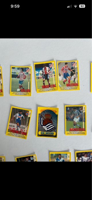 Cromos La Liga 99/00