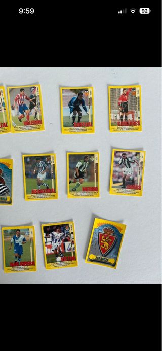 Cromos La Liga 99/00