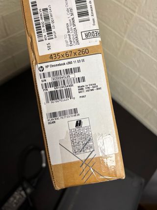 Portátil HP Chromebook Gris