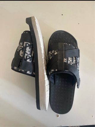 Dior ciabatte estive grigie e nere