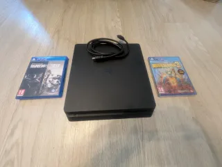 PS4 Slim 1TB + 2 Juegos. Versión 13.02