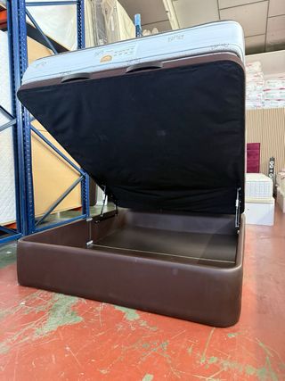 CANAPE Y COLCHON FLEX TAHITÍ VISCO 150x190