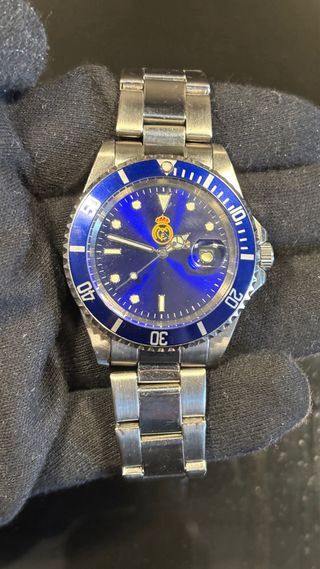 Relojes Real Madrid Azul y Plateado