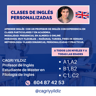 Clases de inglés  Profesor de inglés Almeria