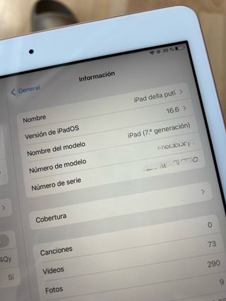 iPad 7ª Gen rosa- Como Nuevo