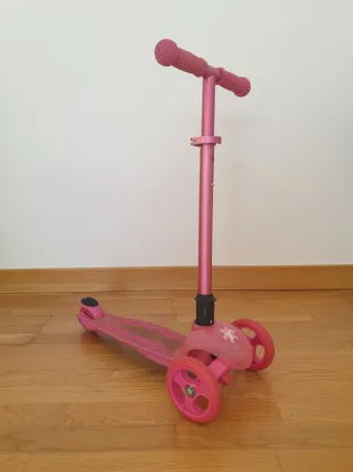 Patinete 3 Ruedas Tijuana Rosa Infantil