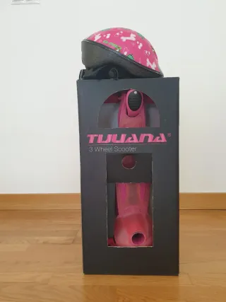 Patinete 3 Ruedas Tijuana Rosa Infantil