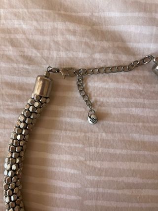 Collar Lefties plateado