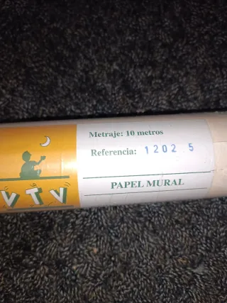 4 Rollos Papel Pintado VTV color rosa