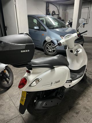 Sym Fiddle 50cc Blanca 2024