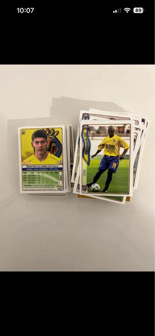 Cartas La Liga 2005 Mundicromo +100 cartas