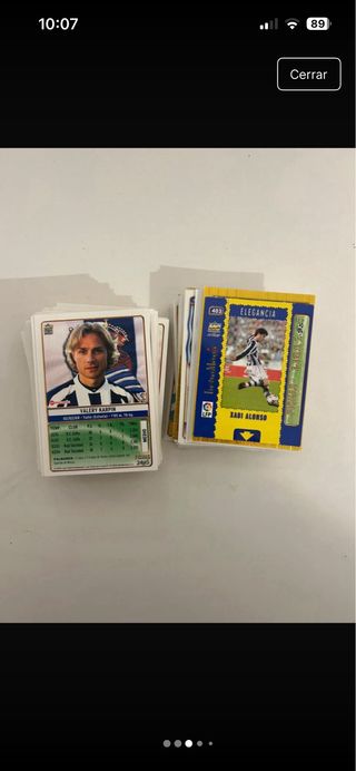 Cartas La Liga 2005 Mundicromo +100 cartas